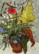 Vincent Van Gogh Wild Flowers and Thistles in a Vase oil painting picture wholesale